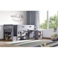 Flair Furniture Flair Charlie Midsleeper Full Set Grey