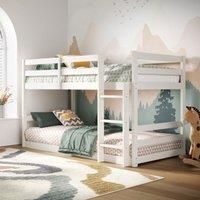 Flair Furniture Flair Shasha Low Bunk Bed White