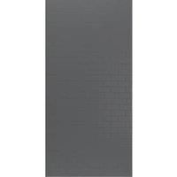 Splashwall Gloss Grey Tile Effect Panel (H)2420mm (W)1200mm (T)3mm