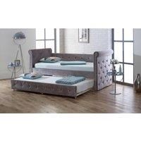 Limelight Zodiac Italian Silver Day Bed And Trundle