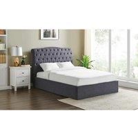 Limelight Double Rosa Dark Grey Storage Bed