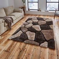 LARGE SHAGGY RUGS, HAND CARVED, LUXURIOUSLY THICK & SUPER SOFT PILE, COLOURFUL