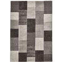 Think Rugs, Brooklyn 21830 Grey/Black - 120 x 170