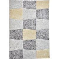 Think Rugs, Brooklyn 22192 Grey/Yellow - 160 x 220