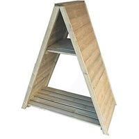 Shire Pressure-Treated Medium Triangular Overlap Log Store