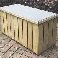 Shire Pressure-Treated Rough Log Box
