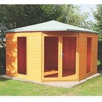 Shire Larkspur 10 ' x 10' Corner Summerhouse