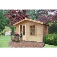 Shire Bucknells 10 x 10ft Log Cabin with Assembly