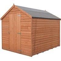 Shire Overlap 7x5 SD Value Shed, Brown