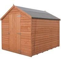 Shire Overlap 7x5 SD Value Shed, Brown