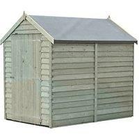 Shire Value Overlap Pressure Treated Shed  6ft x 4ft