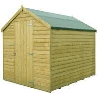 Large Outdoor Wooden Garden Shed Storage  8ft x 6ft