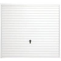 Gliderol Horizontal 7' 6" x 6' 6" Non-Insulated Framed Steel Up & Over Garage Door White (830FR)
