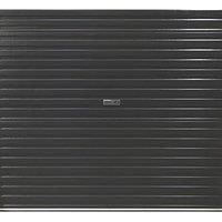 Gliderol 14' 3" x 7' Non-Insulated Steel Roller Garage Door Black (968FR)