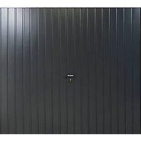 Gliderol Vertical 7' x 7' Non-Insulated Frameless Steel Up & Over Garage Door Anthracite Grey (980VR)