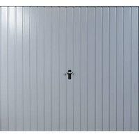 Gliderol Vertical 8' x 6' 6" Non-Insulated Frameless Steel Up & Over Garage Door Window Grey (676VP)