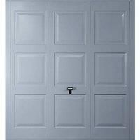 Gliderol Georgian 7' 6" x 7' Non-Insulated Frameless Steel Up & Over Garage Door Window Grey (351VP)