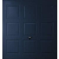 Gliderol Georgian 7' 6" x 7' Non-Insulated Frameless Steel Up & Over Garage Door Steel Blue (394VP)