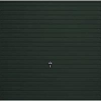 Gliderol Horizontal 8' x 6' 6" Non-Insulated Frameless Steel Up & Over Garage Door Fir Green (645VP)