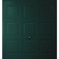 Gliderol Georgian 7' x 6' 6" Non-Insulated Framed Steel Up & Over Garage Door Moss Green (639VR)