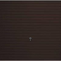 Gliderol Horizontal 8' x 6' 6" Non-Insulated Frameless Steel Up & Over Garage Door Brown (371VR)