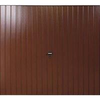 Gliderol Vertical 7' x 7' Non-Insulated Framed Steel Up & Over Garage Door Mahogany Brown (649VP)