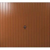Gliderol Vertical 7' x 7' Non-Insulated Frameless Steel Up & Over Garage Door Clay Brown (939VP)