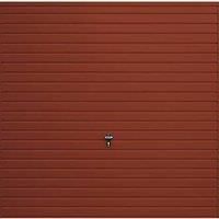 Gliderol Horizontal 8' x 7' Non-Insulated Frameless Steel Up & Over Garage Door Terracotta (673VP)
