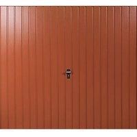 Gliderol Vertical 8' x 6' 6" Non-Insulated Frameless Steel Up & Over Garage Door Terracotta (943VR)