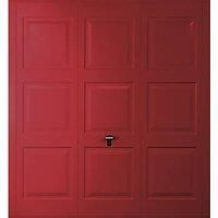 Gliderol Georgian 7' x 6' 6" Non-Insulated Framed Steel Up & Over Garage Door Ruby Red (384VP)