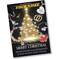 24 Day Personalised Diamond Jewellery Advent Calendar
