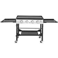 Callow 4 Burner Flat Top Gas Griddle 92x55cm w/ Cover