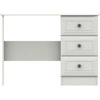 One Call Furniture Bordeaux Dressing Table Desk Ready Assembled White