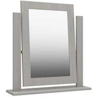One Call Furniture Metz Mirror Ready Assembled Light Grey, Grey