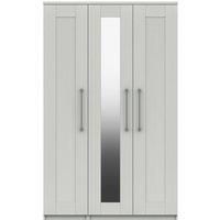 Ethan Triple Wardrobe White