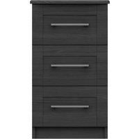 Ethan 3 Drawer Bedside Table