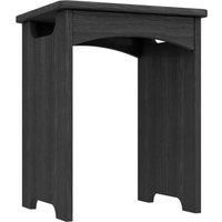 Ethan Dressing Table Stool, Graphite Grey