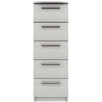 One Call Taylor Ready Assembled 5 Drawer Tall Boy