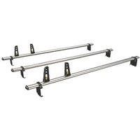 Van Guard 3 ULTI Roof Bars + 4 load stops for Renault Trafic 2001-2014 | L1, L2 | H1 | VG255-3