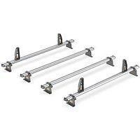 Van Guard 4x ULTI Roof Bars + 4 load stops for Nissan NV300 2016-Onwards | L1, L2 | H2 | VG211-4