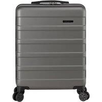 Cabin Max Anode Carry On Hand Luggage Suitcase - Lightweight, Hard Shell, 4 Wheels, Smart USB Port, 3 Digit Lock (Graphite, 55 x 40 x 20 cm)