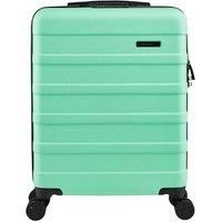 Cabin Max Anode Cabin Suitcase 55x40x20 cm Built in Lock, Lightweight, Hard Shell, 4 Wheels, Suitable for Ryanair, Easyjet, Jet 2 Paid Carry on (Mint Green, 55 x 40 x 20 cm)