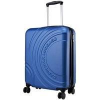 Cabin Max 55x40x20cm Velocity Suitcase 4 Wheel Luggage Cabin Bags 55 x 40 x 20 Suitable for Ryanair, Easyjet, Jet 2 Paid Carry On (Midnight Blue)