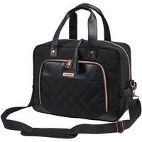 Cabin Max Vela Ladies Tote Holdall 40x30x20 cm Flies Free on Ryanair, easyjet, WizzAir, Vueling and many more (24L Black)