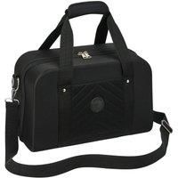 Cabin Max Paxos 20L Underseat Cabin Bag 40×20×25 – ShapeSafe™ Anti-Bulge EVA Holdall, Lightweight 680 g, Ryanair Free Carry On, Clamshell Opening, Black