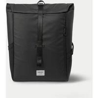 Cabin Max ISEO Rolltop Backpack Carry On Suitable for Ryanair Underseat Cabin Bags for Ryanair, Wizz Air, Easyjet 40x30x20cm (Recycled RPET) (Black)