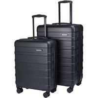 Cabin Max Anode 2-Piece Luggage Set – 100L Hold Check-in Case & 40L (55x40x20) Cabin Case, Hard Shell Spinner Wheels, Optimised Airline Weight Allowance