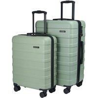 Cabin Max Anode 2-Piece Luggage Set – 100L Hold Check-in Case & 40L (55x40x20) Cabin Case, Hard Shell Spinner Wheels, Optimised Airline Weight Allowance