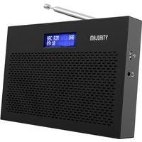 Majority Histon II DAB/DAB+ Digital & FM Portable Radio, Dual Alarm Clock,