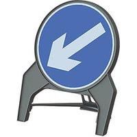 Melba Swintex Q Sign "Arrow Left" Traffic Sign